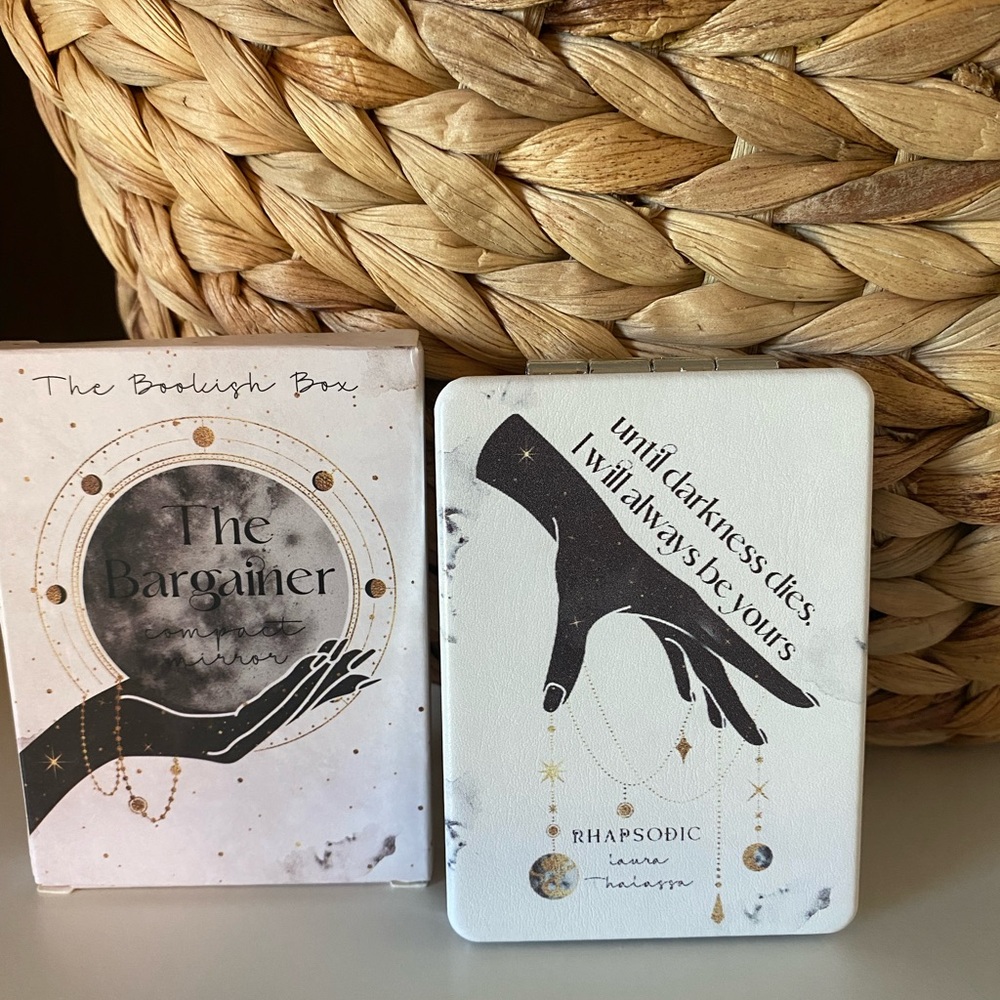 Bookish Box mirror compact